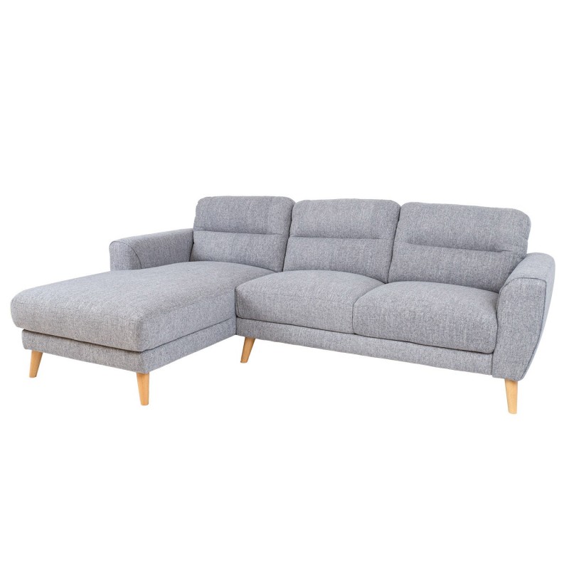 Corner sofa DANTE LC, light grey