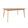 Dining table LENA 160x90xH74cm, oak