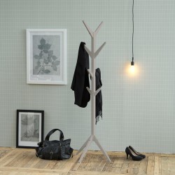 Coat rack ASCOT H178cm, grey