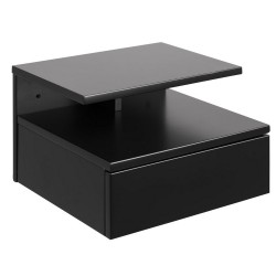 Bedside table ASHLAN black