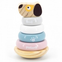Wooden Educational Puzzle. Baby shower. Puppy Viga Toys