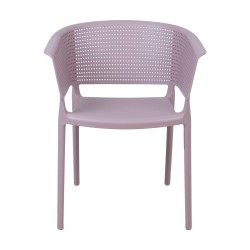 Chair BLUEBERRY pale purple plastic