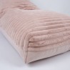 Bean bag FJORD 130x80x20 70cm, light pink