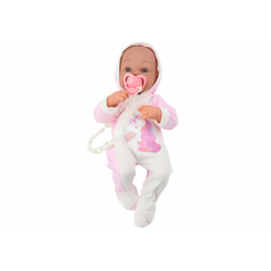 Baby Doll With Pacifier Unicorn Bodysuit Pink Blanket Accessories 35 cm
