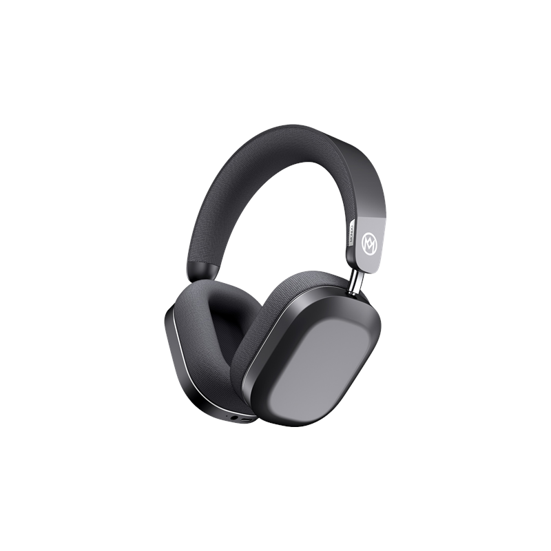 Mondo Headphones by Defunc Bluetooth Over-Ear Microphone Wireless Grey