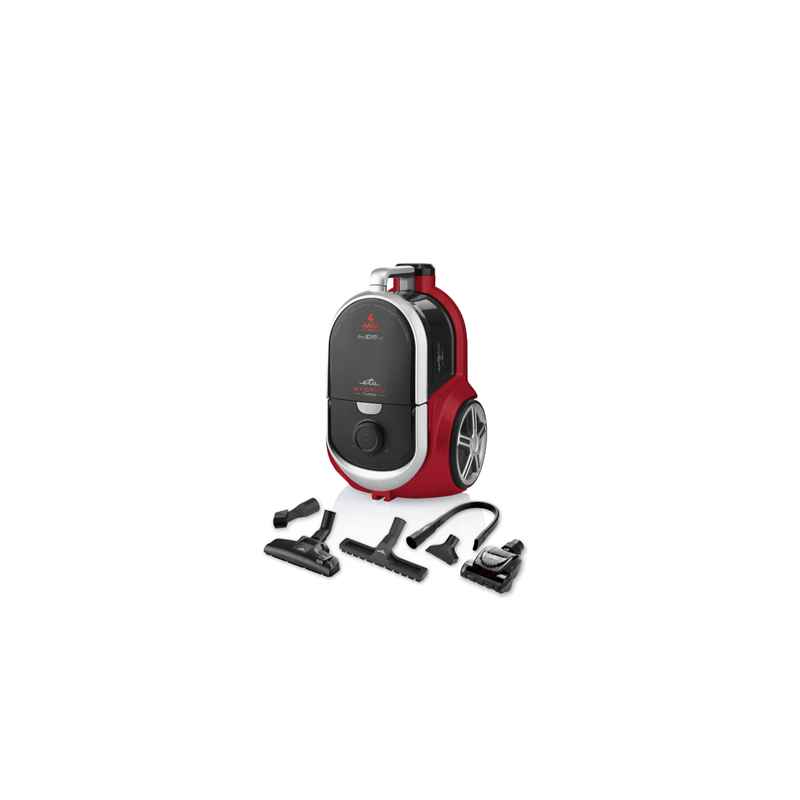 ETA Vacuum Cleaner ETA351790000 Stormy Turbo Bagless Power 800 W Dust capacity 2.2 L Black/Red