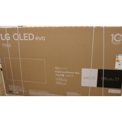 LG OLED77G33LA 77" (195 cm) Smart TV webOS 23 4K UHD OLED DAMAGED PACKAGING