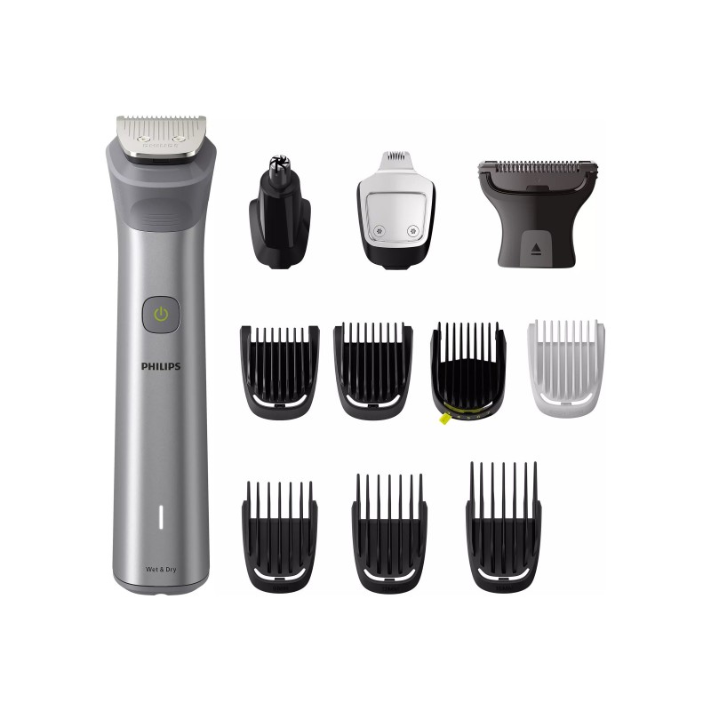 Philips All-in-One Trimmer MG5940/15 Cordless Wet & Dry Number of length steps 11 Step precise 1 mm Silver