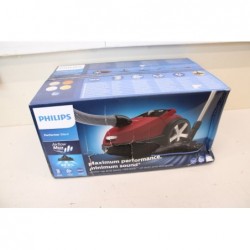 SALE OUT. Philips FC8781/09 Performer Silent Vacuum cleaner with bag, Red Philips Vacuum Cleaner Performer Silent