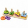 Viga Toys wooden blocks with a shape sorter