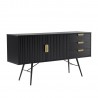 Sideboard PIXAR 150x40xH80cm, black