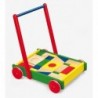 Wooden walker for children with Viga Toys