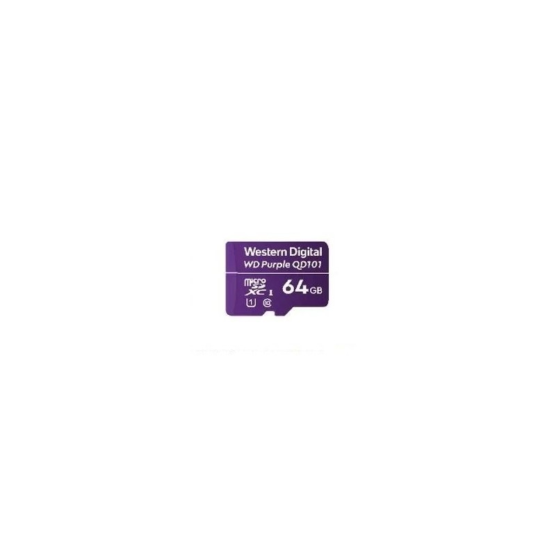 Western Digital WD Purple SC QD101 memory card 64 GB MicroSDXC Class 10