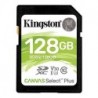 Kingston Technology 128GB SDXC Canvas Select Plus 100R C10 UHS-I U3 V30