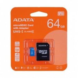 ADATA 64GB, microSDHC,...