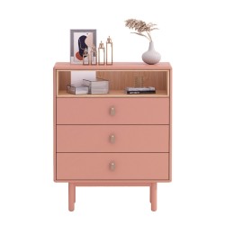 Sideboard IRIS 80x40xH100cm, pink