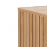 Nightstand SUNNY 40x40xH50cm, melamine oak