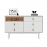 Sideboard IRIS 120x40xH75cm, white