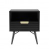 Night stand PIXAR 45x35xH50cm, black