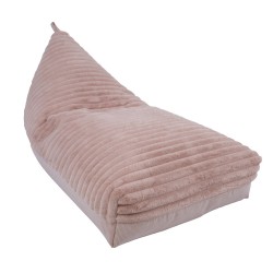 Bean bag FJORD 130x80x20 70cm, light pink