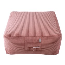 Stool HYPER 80x80cm, H30cm, pink