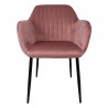 Chair EVELIN rose velvet