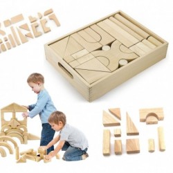 Wooden blocks from Viga Toys 48 elements
