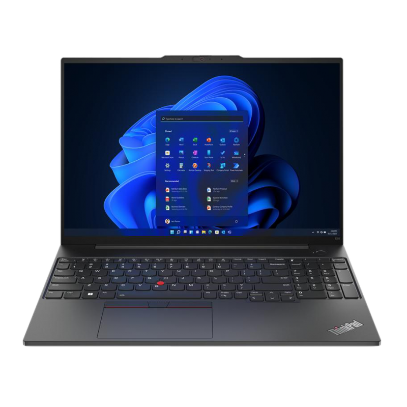 Lenovo ThinkPad E16 Laptop 40.6 cm (16") WUXGA Intel® Core™ i5 i5-1335U 16 GB DDR4-SDRAM 512 GB SSD Wi-Fi 6