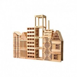 CLASSIC WORLD Wooden Construction Blocks Classic World 250 parts