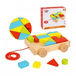 TOOKY TOY Wooden Trolley...