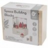 CLASSIC WORLD Wooden Blocks Puzzle Game Buildings Puzzle Spatial Building for Children 41 el.