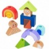 TOOKY TOY Wooden Sorter Forest Booklet Three Sticks on a Stand
