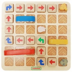 MASTERKIDZ Educational Labyrinth Game Find the Way to Cheese!
