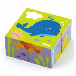 Wooden jigsaw puzzle Sea...