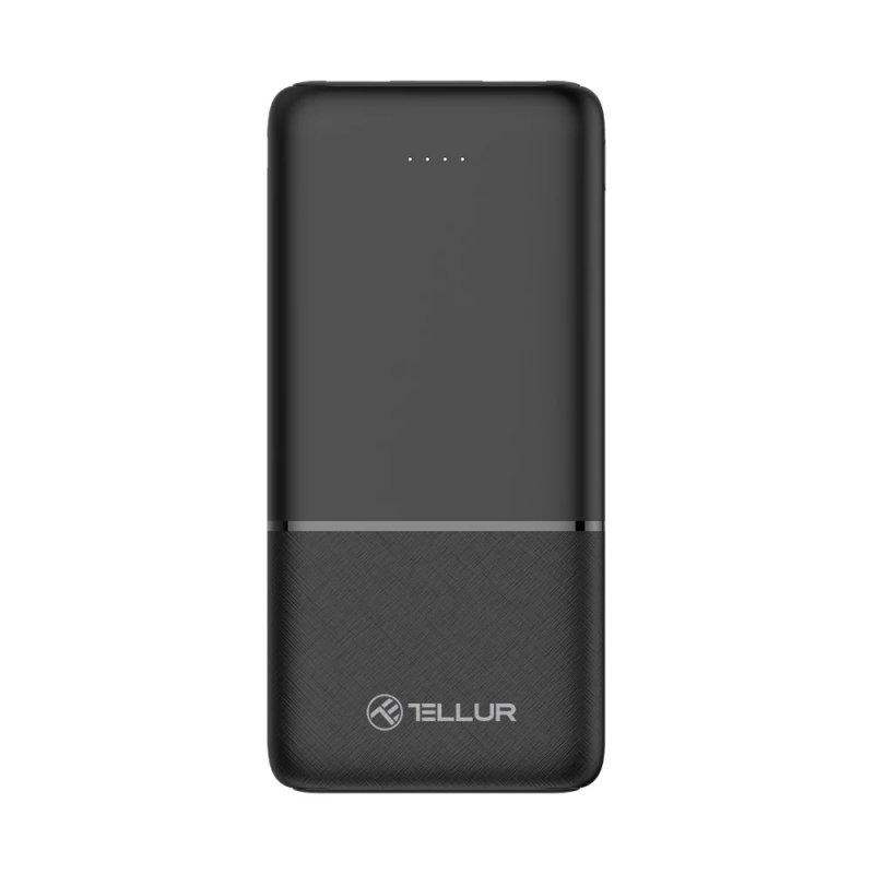 Tellur 10000mAh power bank black