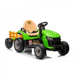 Battery-powered tractor...