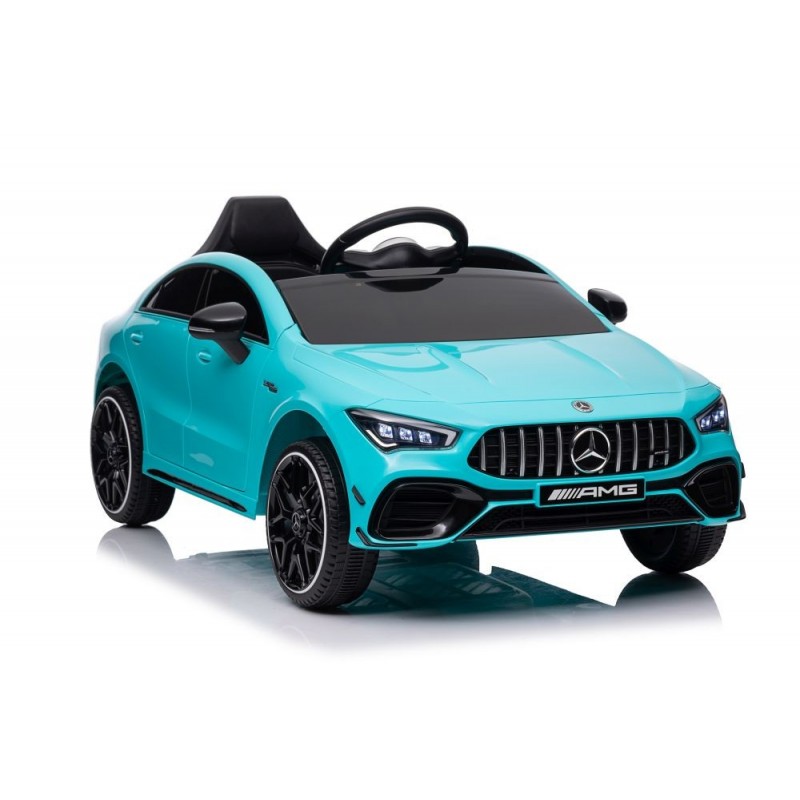 Battery-powered car Mercedes CLA 45s AMG Turquoise 4x4
