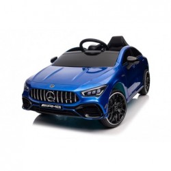 Battery-powered car Mercedes CLA 45s AMG Black Painted 4x4
