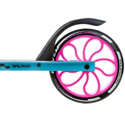 Kokkupandav tõukeratas Raven Galaxia Blue/Pink 200mm LED ratastega ja pudelihoidjaga+kell