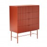 Sideboard SEQUENCE 79x40xH100cm, autumn brown