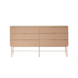 Sideboard SEQUENCE 158x40xH83cm, cappuccino