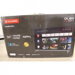 Allview QL50ePlay6100-U 50" (126 cm) Smart TV Android TV UHD Black DAMAGED PACKAGING