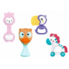 Set of Baby Rattles and Teethers with Animals 8 pcs