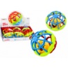 Sensory Ball for Babies, Colorful Rubber Rattle