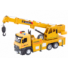 Metal Crane With Hook Lights and Sound Moving Elements Friction Drive