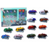 Set of 12 Toy Cars, Powered Planes, 5cm road signs