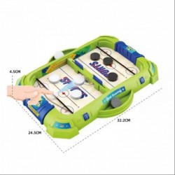 WOOPIE 2in1 Mini Hockey Racing Arcade Game