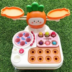 WOOPIE 4in1 Skill Game Fishing Scales Hit the Mole and Carrots