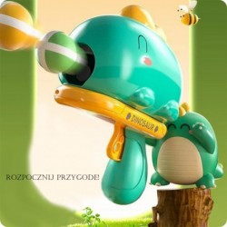 WOOPIE Darts Game Dinosaur Ball Gun Velcro Target Points Shooting