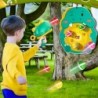 WOOPIE Darts Game Dinosaur Ball Gun Velcro Target Points Shooting
